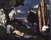 Pastoral(Idyll) Paul Cezanne